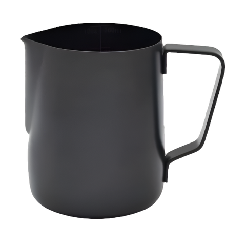 Black Milk Frother Jug