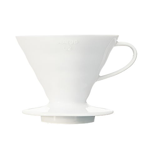Hario V60 Coffee Dripper - White Ceramic