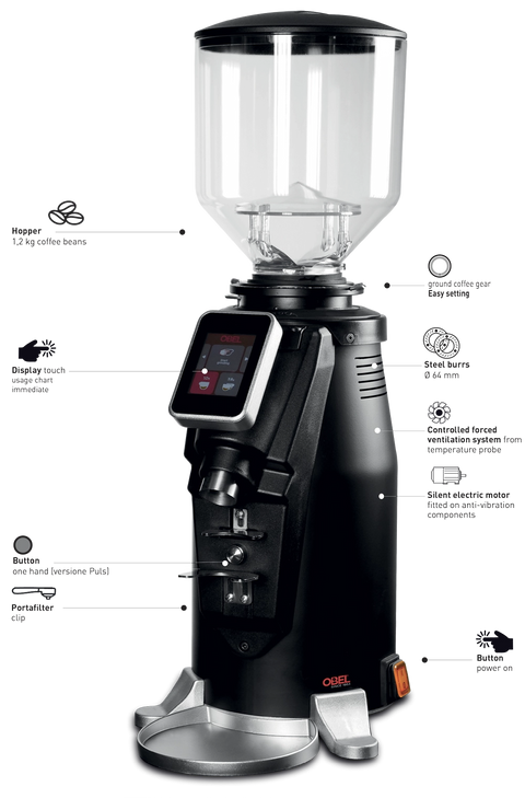 OBEL Mito Touch Performance On-Demand M64 Grinder